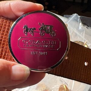 Coach Leatherware Belt Buckle